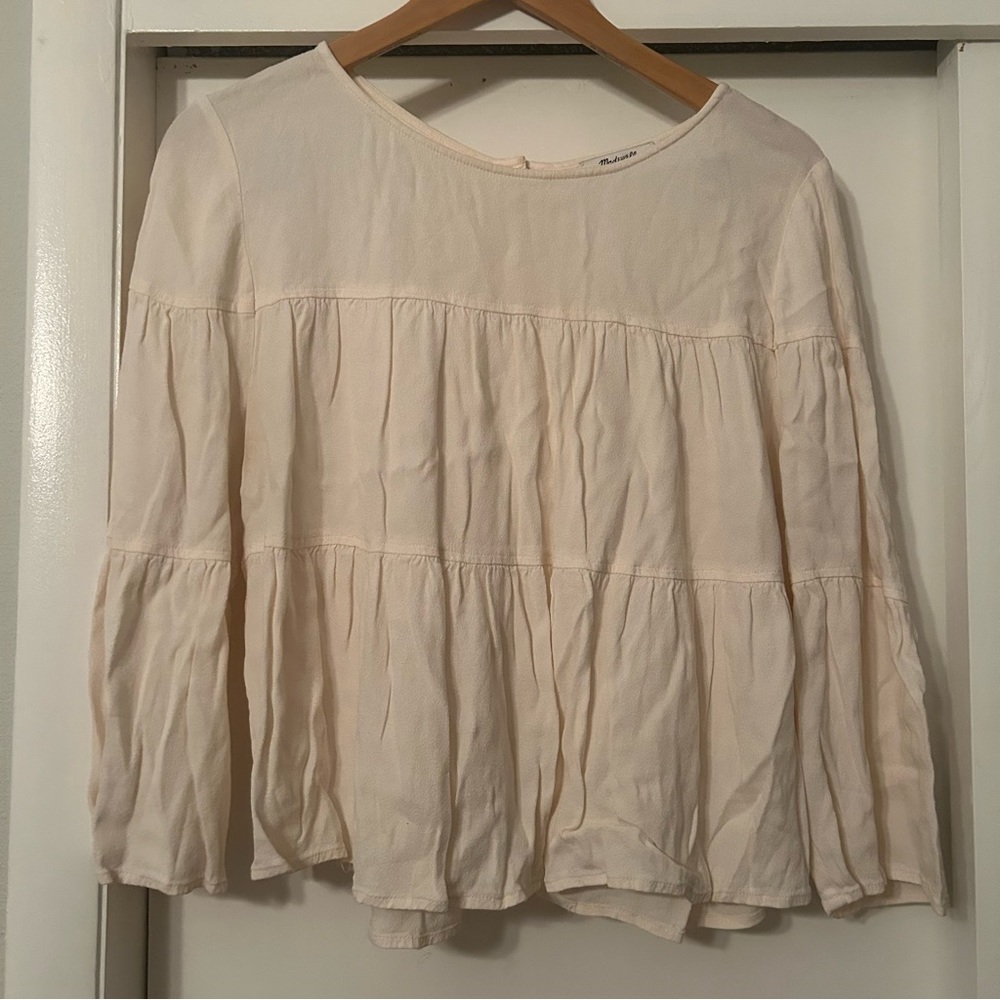Madewell cream top